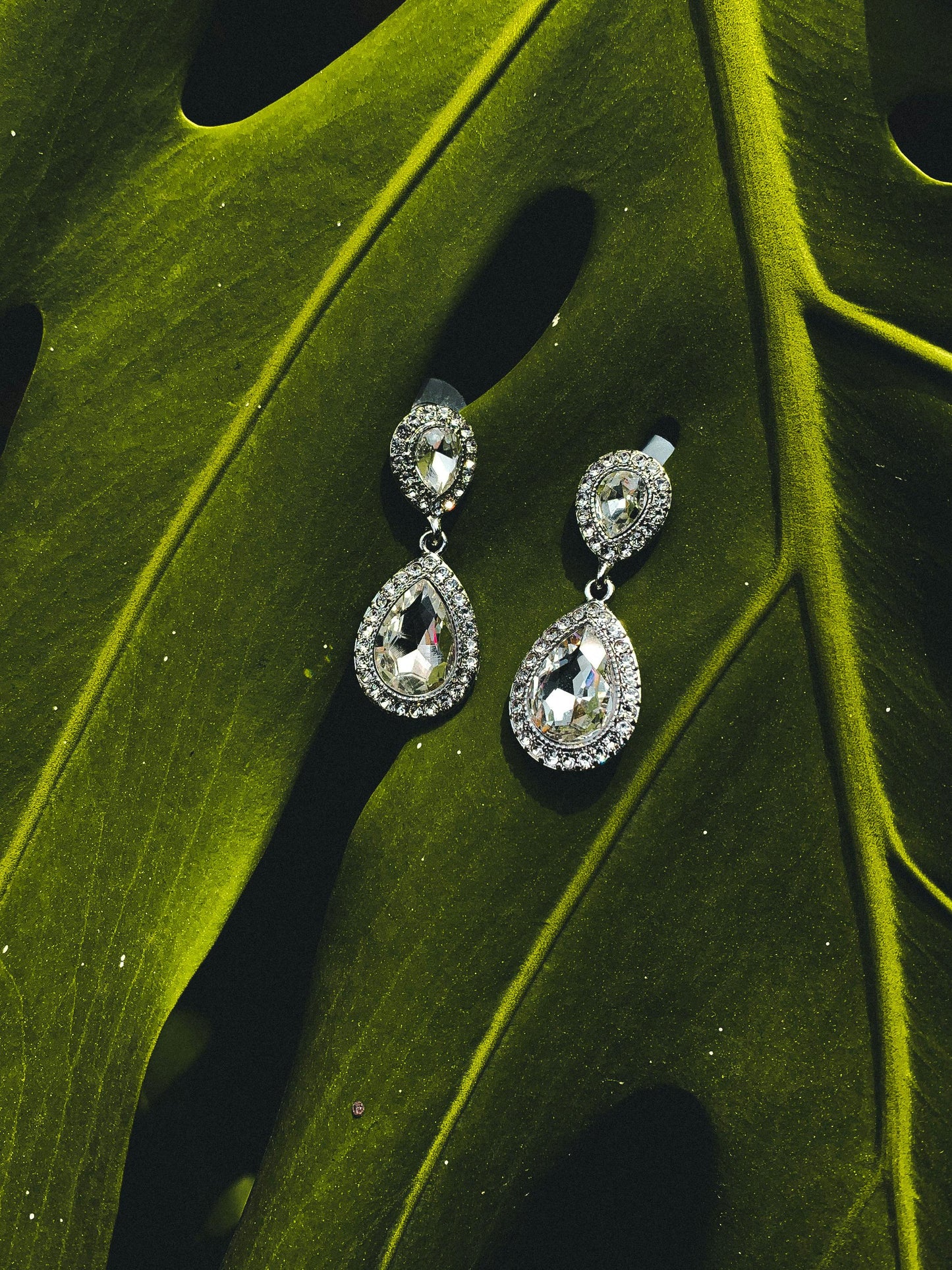 Crystal Drop Earrings